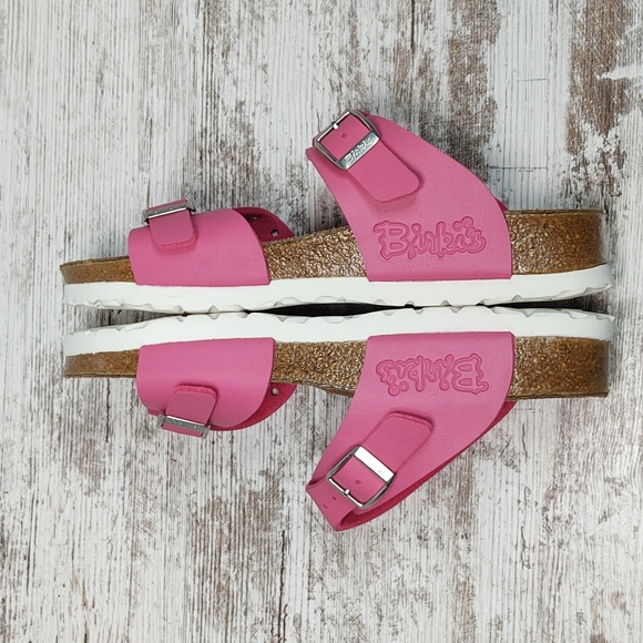 🟪NIB Sz 36 Birkenstock Birki's Pink Freeport Slide Sandal - Picture 12 of 16